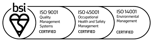 ISO certification logo black